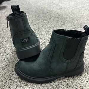 UGG Kids Dark Green Chelsea Boots